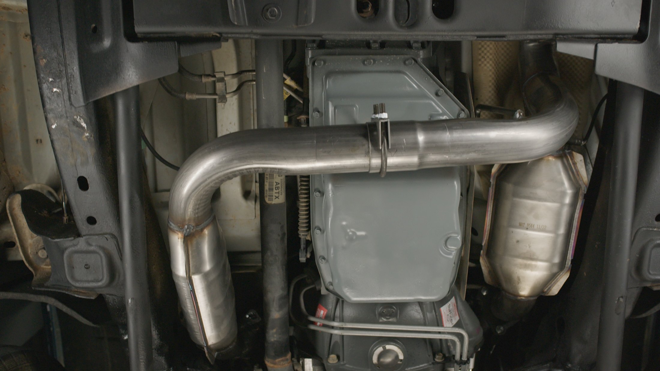 Emissions and undercarriage after